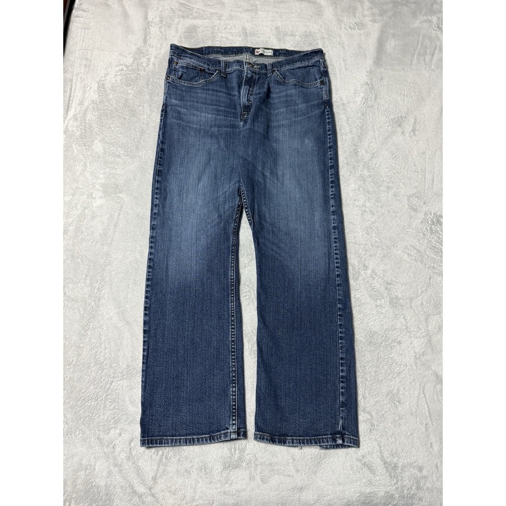 Wrangler Relaxed Boot Jeans‎ Mens 34x29 Blue Bootcut Mid Rise Medium Wash